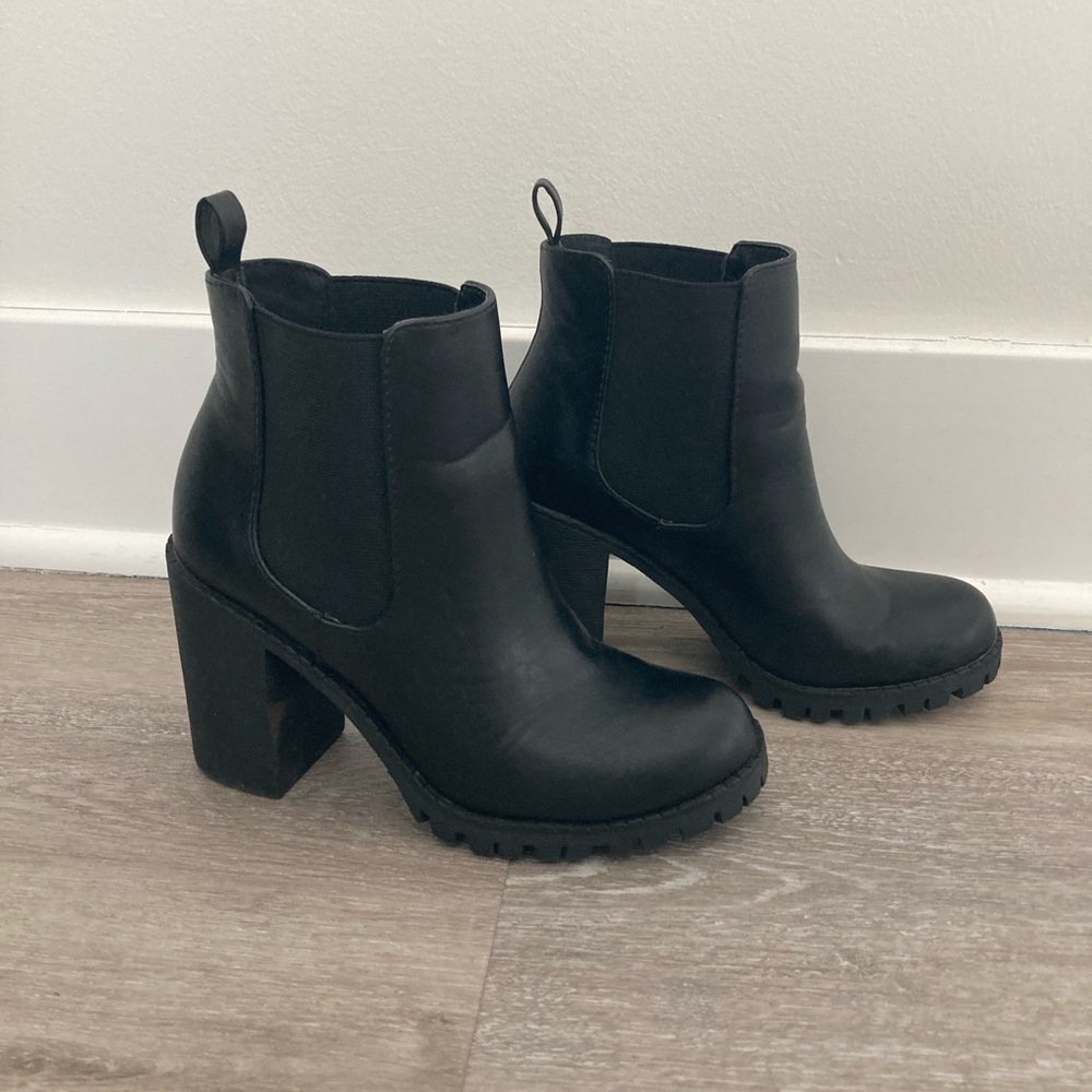 Black booties